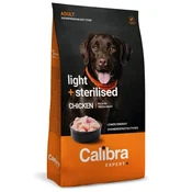 Calibra Dog EXPERT+ Adult Light & Sterilised Chicken 2 kg