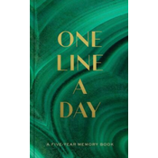 Malachite Green One Line a Day : A Five-Year Memory Book