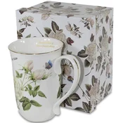 Večbarvna porcelanasta skodelica