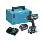 MAKITA Set akumulatorskega orodja (TW001GZ + 1x4,0Ah/40V + 1x5,0Ah/40V + polnilnik + kovček)