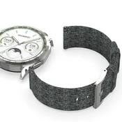 INF Huawei GT5/GT4 Denim Canvas Woven Nylon Watch Strap Grey 20 mm, (21683081)