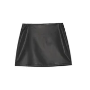 Cropp - Mini krilo iz umetnega usnja - črna