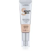 LAMEL Smart Skin vlažilni tekoči puder s hialuronsko kislino odtenek 401 Porcelain 35 ml