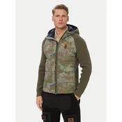 Aeronautica Militare Prehodna jakna 262AM1389UCL00006 Khaki Regular Fit