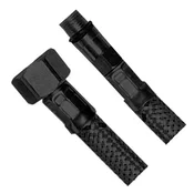 Prilagodljiva cev iz nerjavečega jekla M10x3/8, 40 cm, črna mat - Črna - 40 cm - Aqualine - 24 - 400 - FxMBK M10x3/8 - 14