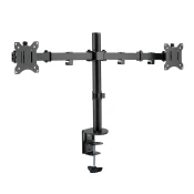 Logilink nosac za 2 monitora, 17-32, celik, 360°, VESA 75 i 100