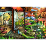 Ravensburger Puzzle Japonski vrt 1000 kosov