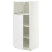 METOD Visoki element za ugradne uredaje, bela/Ringhult bela, 60x60x140 cm