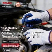 Delixi Electric Radne rukavice, Plave