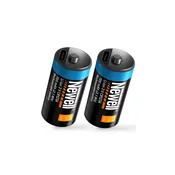 Newell CR123A polnilna baterija, USB-C, 700mAh, 2 kosa (NL4206)