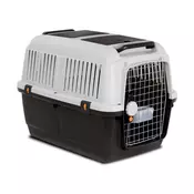 PetMax transporter metalna vrata lux 1 sivi 48x32x32h ( 50110 )