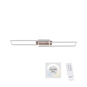 Leuchten Direkt 14019-78 - LED prigušiva svetiljka IVEN 2xLED/20W/230V + daljinski upravljac