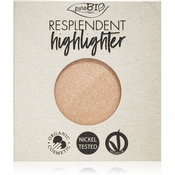 puroBIO Cosmetics Resplendent Highlighter kremasti highlighter zamjensko punjenje nijansa 01 Champagne 9 g