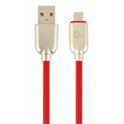 GEMBIRD Micro-USB kabl/ CC-USB2R-AMmBM-1M-R/ 1m/ crvena