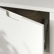 TONSTAD Ormaric s vratima, prljavobela, 81x47x91 cm