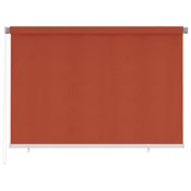 Vanjska roleta za zamracivanje 220 x 140 cm terakota HDPE