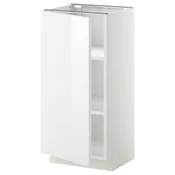 METOD Podni element s policama, bela/Ringhult bela, 40x37 cm