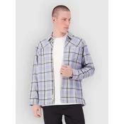 Mons Royale At Merino Flannel Shirt blue granite