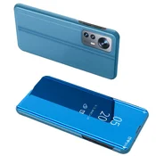 Hurtel Clear View Case etui za Xiaomi 12 Lite Flip, moder