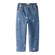NAME IT Kavbojke NMFBella moder denim/roza/bordo