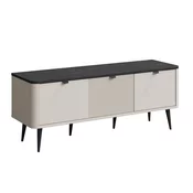 TV stol Lufela 113 (Kašmir + Sivi mramor) Sivi mramor, Kašmir, 130x52x40cm