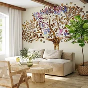Foto tapeta - Golden Tree 196x140 Samoljepljiva