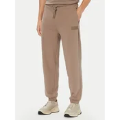 BOSS Donji dio trenerke JT_Long 50564096 Tamno bež Relaxed Fit