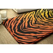 tulup.si Kopalniške preproge Tiger stripes 90x60 cm Bela in siva