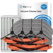Komplet nadomestnih delov za Xiaomi Viomi V2, V2 Pro, V3, SE, Mi Robot Vacuum Mop Pro (P), 2S (2x Glavna krtača, 4x Filter, 4x Stranska krtača, 4x Krp
