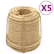 Vidaxl Vrv iz sisala 5 kosov 14 mm 100 m