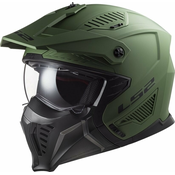 LS2 OF606 Drifter Solid Matt Military Green L Kaciga