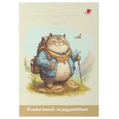 ICO: Cat Otroški vrtec obvestilni in beležnični zvezek A5, 32 listov