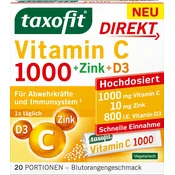 Vitamin C 1000 + cink + D3 Direct - 20 vrec.