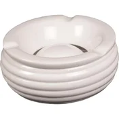Gastro zunanji keramični pepelnik proti vetru 15 cm, bel