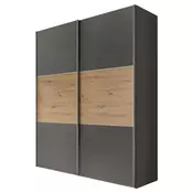 Ormar Sa Kliznim Vratima Includo 167/222/68 cm antracit, hrast artisan