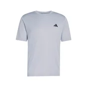 ADIDAS PERFORMANCE Funkcionalna majica bazaltno siva / črna