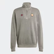 ADIDAS ORIGINALS Majica Manchester United Terrace Icons kamen/temno rdeča/črna