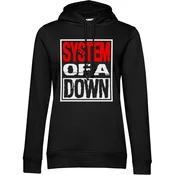 System of a Down Logo Black L Ženske Kapuco