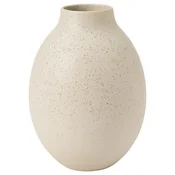 BLODBJÖRK Vaza, bež, 25 cm