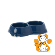 Moderna Double Smarty Bowl Small Blue Berry 2x330ml, Dupla Cinija Za Pse i Macke