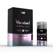 Stimulacijski gel Vibration! Bubble Gum, 15 ml
