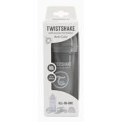 Twistshake Anti-Colic bočica za bebe 260 ml pastel siva