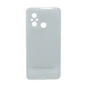 Maska za telefon TRANSPARENT COLOR za Xiaomi Redmi 12C bela