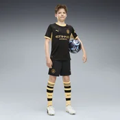 PUMA Manchester City 26/27 Shorts Youth, Clothing, Black/Flaxen, 15-16Y