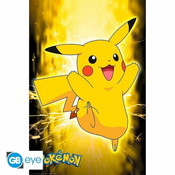 GB eye Pokémon Plakat Maxi Pikachu Neon 91,5 x 61 cm
