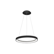 LED2 - LED luster na sajli BELLA LED/48W/230V 3000K/4000K crna