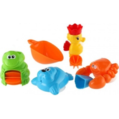 Teddies Vodni mlinček za kopalne živali iz plastike 6m+
