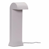 Svetlo siva LED zatemnitvena namizna svetilka (višina 34 cm) Soothe – Hübsch