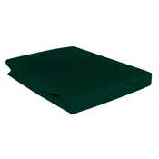 Darymex Bombažna rjuha 140x200, gladek saten, temno zelena