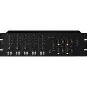 PA-4040MPX Instalacijska mešalna miza, 4 zone - Monacor